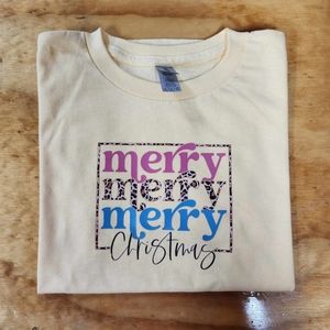 Youth Short Sleeve Christmas Tee Small